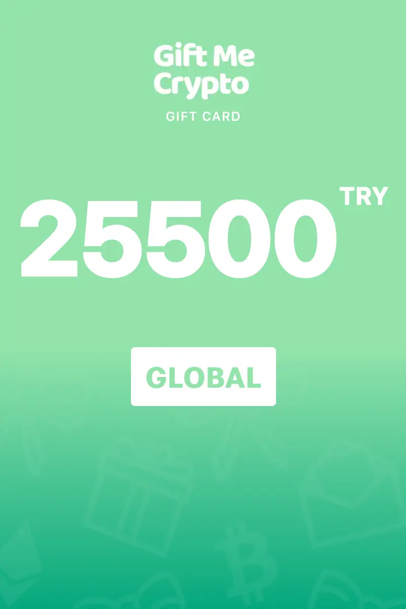 Gift Me Crypto 25500 TRY Gift Card (Global) - Digital Key