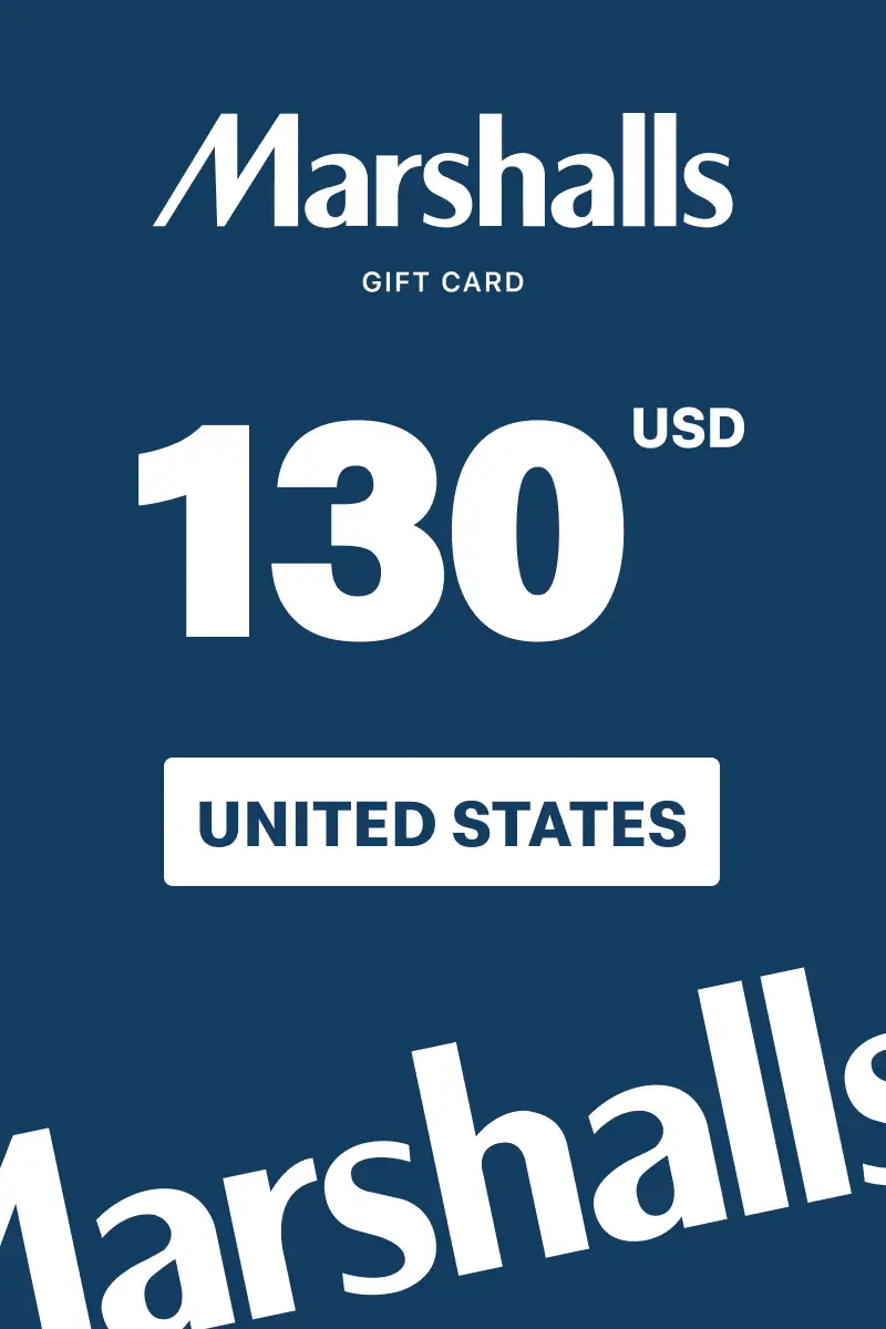 Marshalls 130 USD Gift Card (United States) - Digital Key