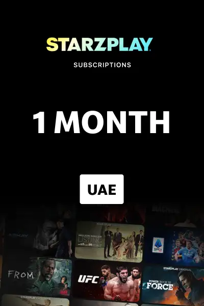 STARZPLAY Subscription 1 Month (United Arab Emirates) - Digital Key