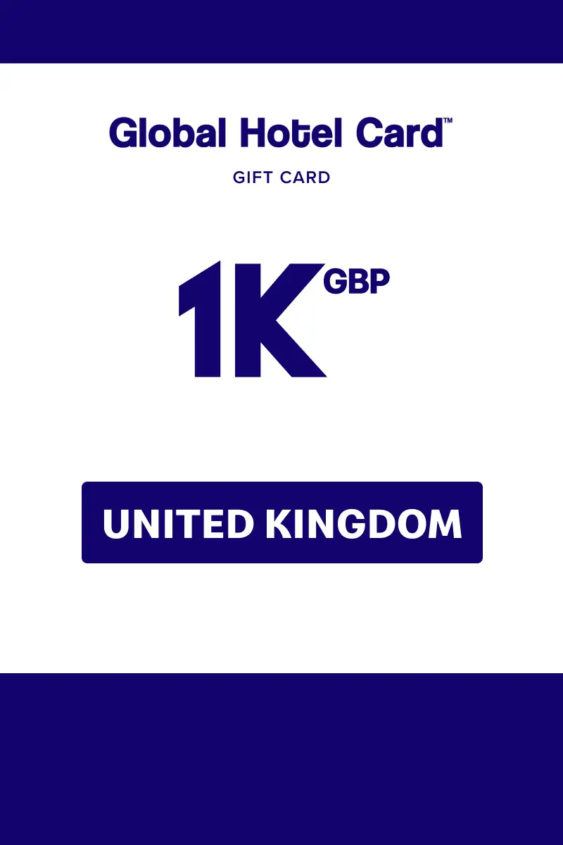 Global Hotel Card 1000 GBP Gift Card (United Kingdom) - Digital Key