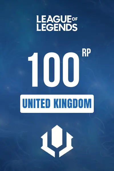 League of Legends - 100 RP (United Kingdom) - Digital Key