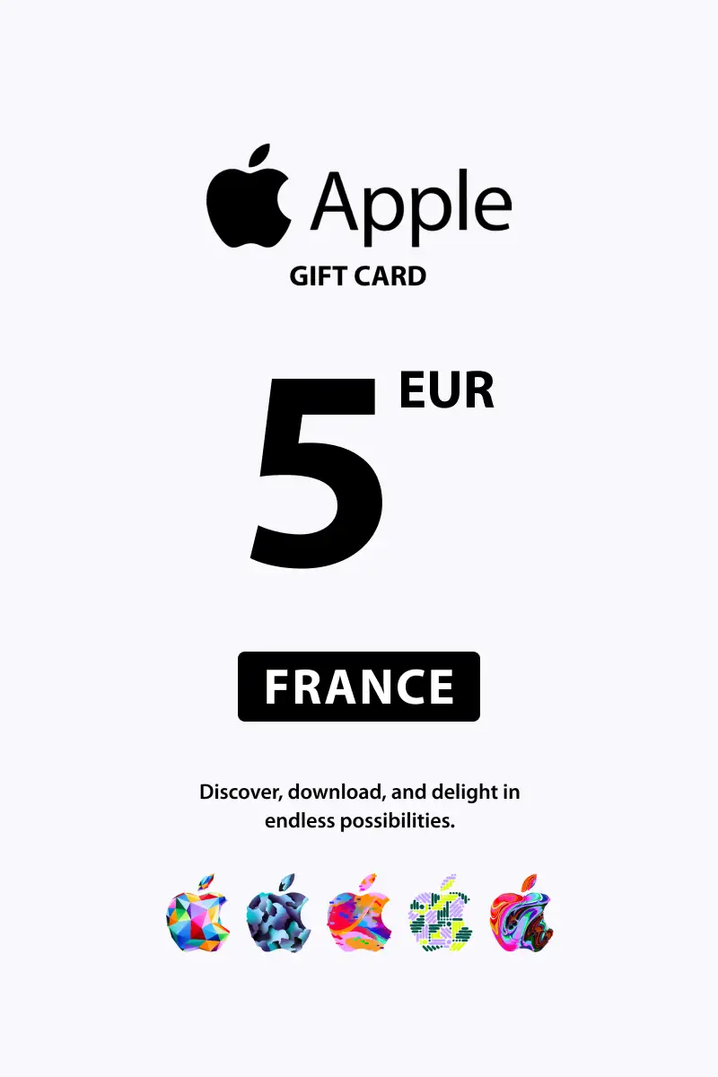 Apple 5 EUR Gift Card (France) - Digital Key