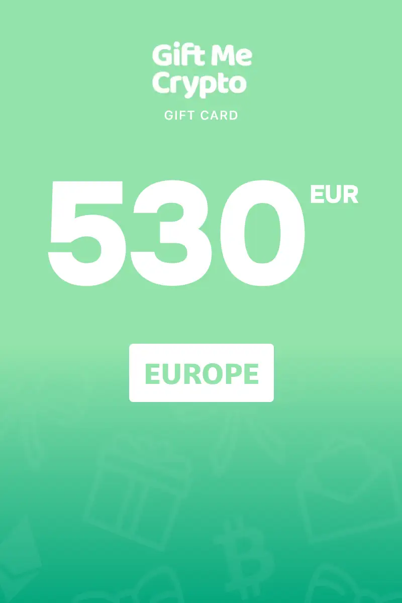 Gift Me Crypto (BTC) 530 EUR Gift Card (Europe) - Digital Key