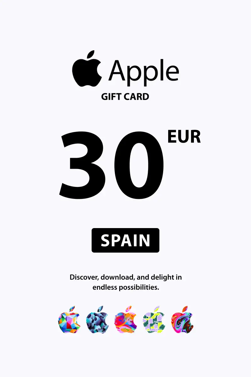 Apple 30 EUR Gift Card (Spain) - Digital Key