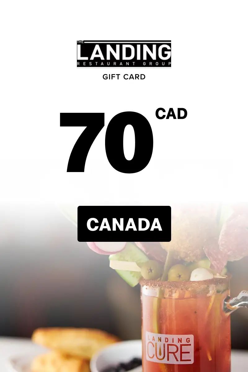 The Landing Group of Restaurants 70 CAD Gift Card (Canada) - Digital Key
