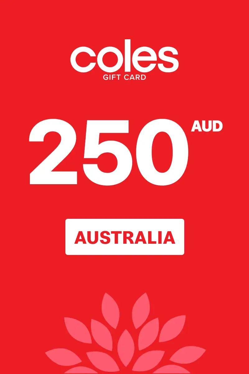 Coles 250 AUD Gift Card (Australia) - Digital Key