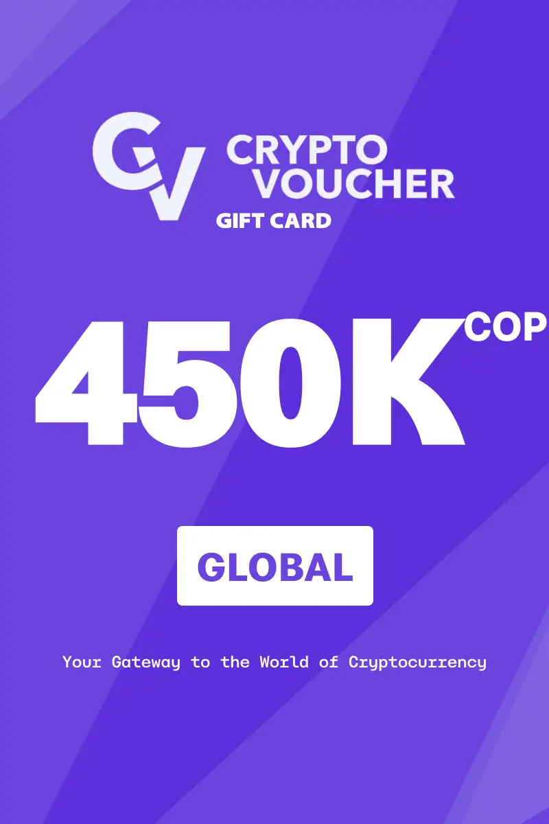 Crypto Voucher 450000 COP Gift Card (Global) - Digital Key