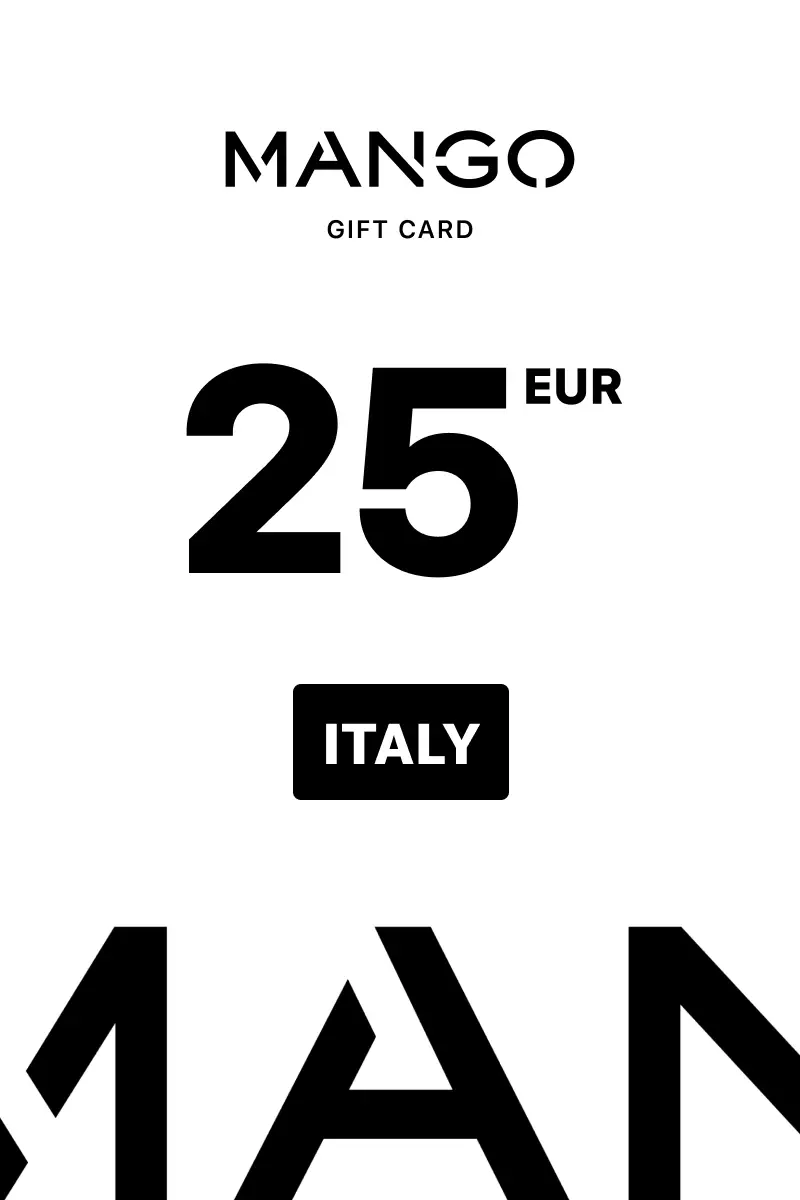 Mango 25 EUR Gift Card (Italy) - Digital Key