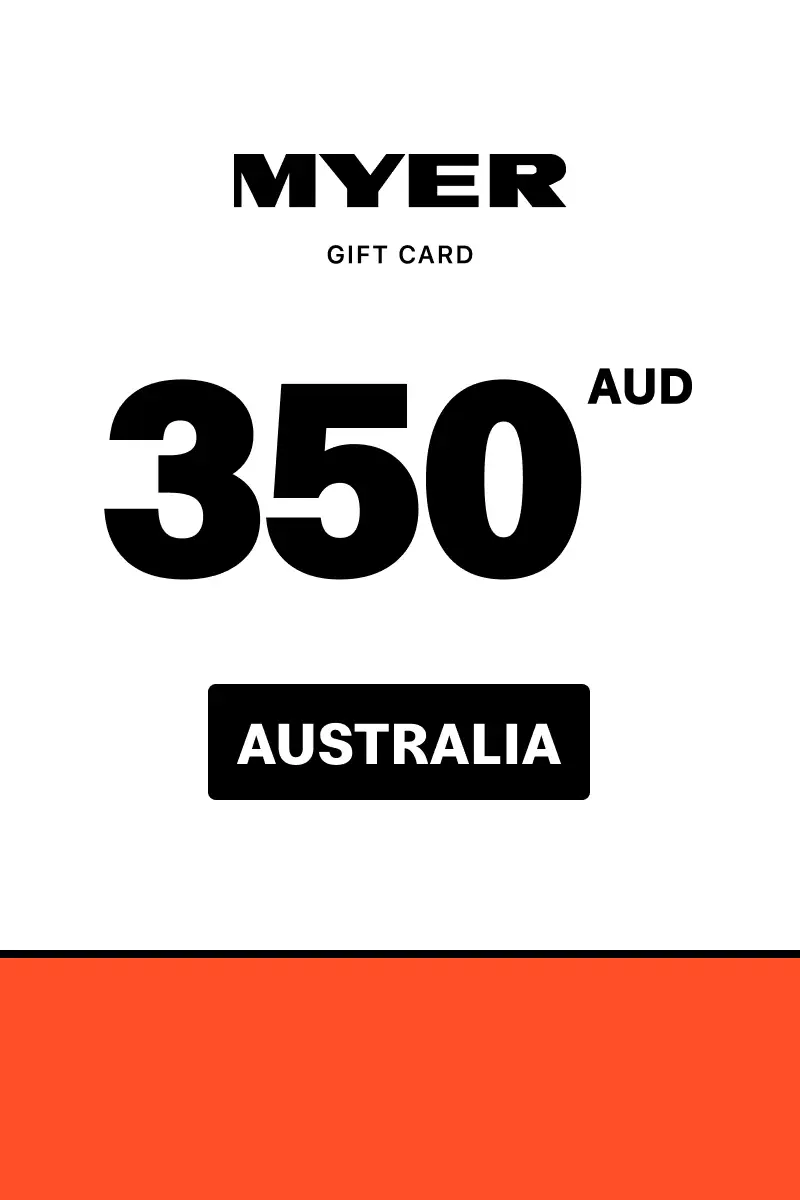 Myer 350 AUD Gift Card (Australia) - Digital Key