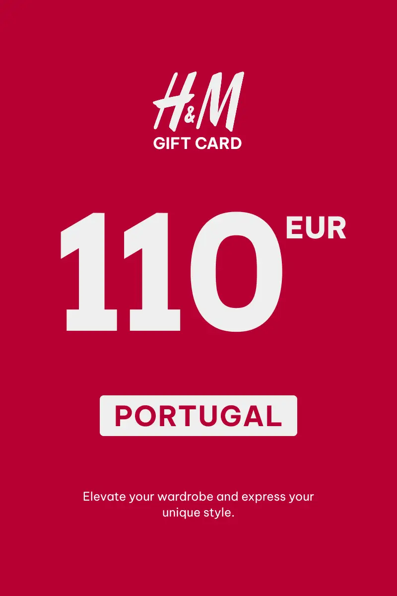 HandM 110 EUR Gift Card (Portugal) - Digital Key