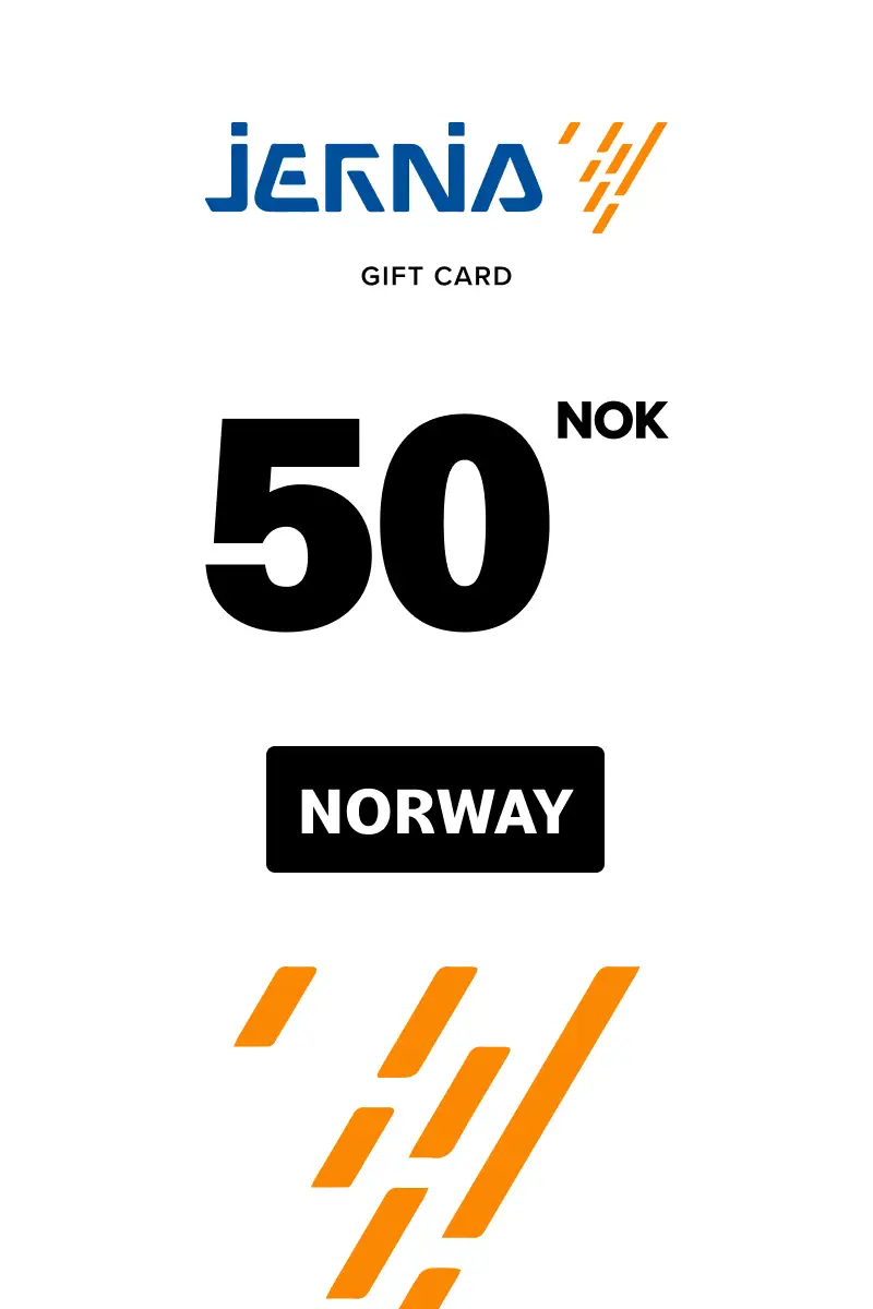 Jernia 50 NOK Gift Card (Norway) - Digital Key
