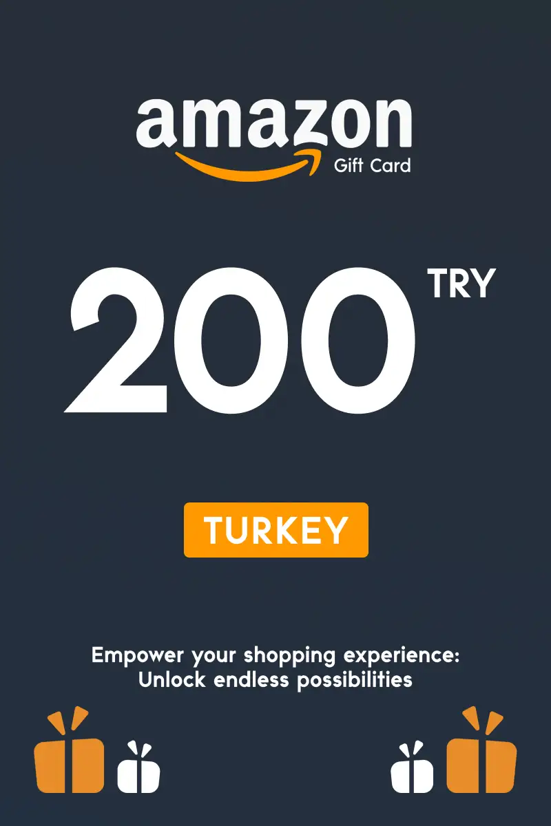 Amazon 200 TRY Gift Card (Turkey) - Digital Key