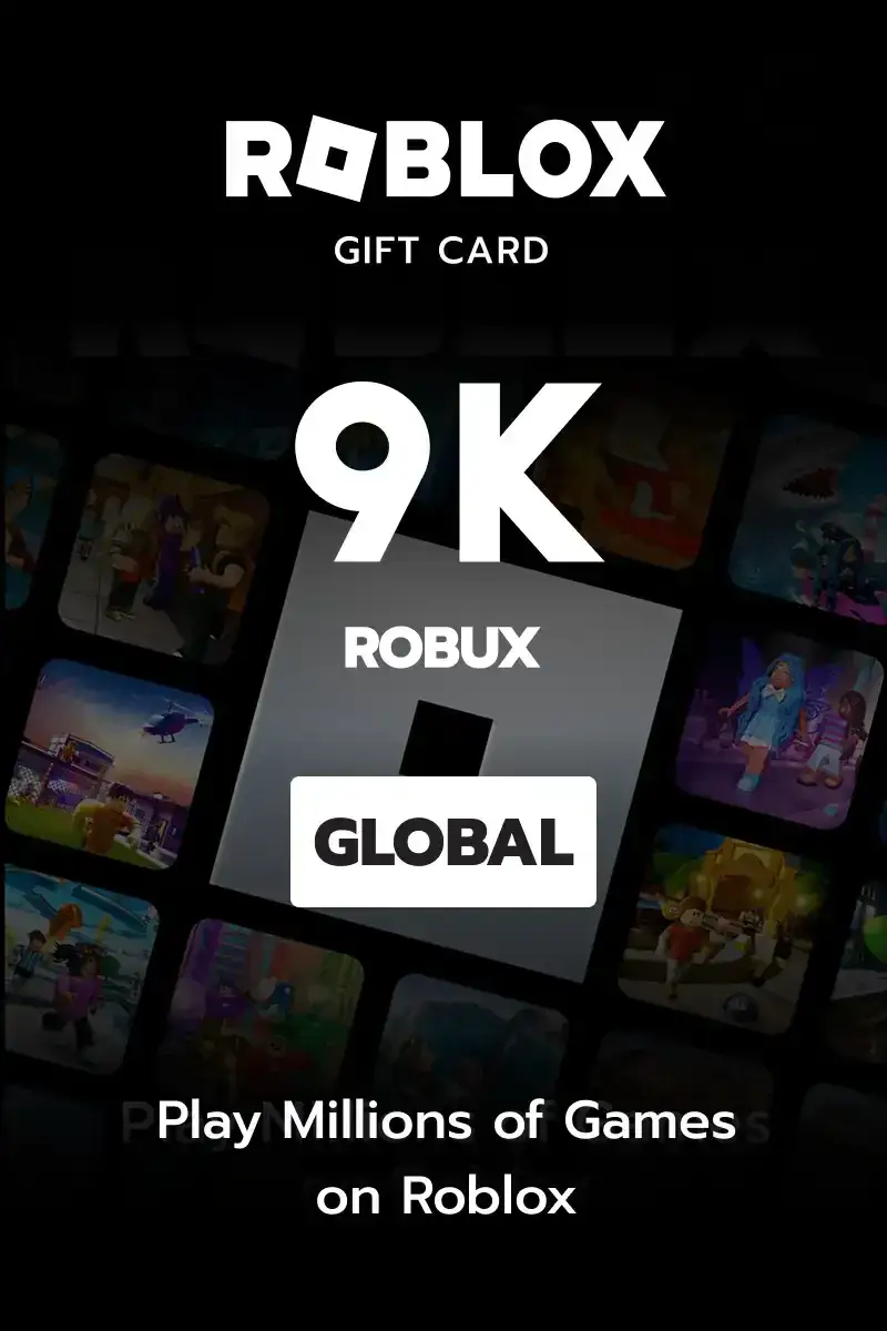 Roblox - 9000 Robux (Global) - Digital Key