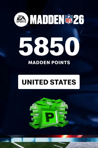 Madden NFL 26 - 5850 Madden Points (United States) (Xbox Series X|S) - Xbox Live - Digital Key