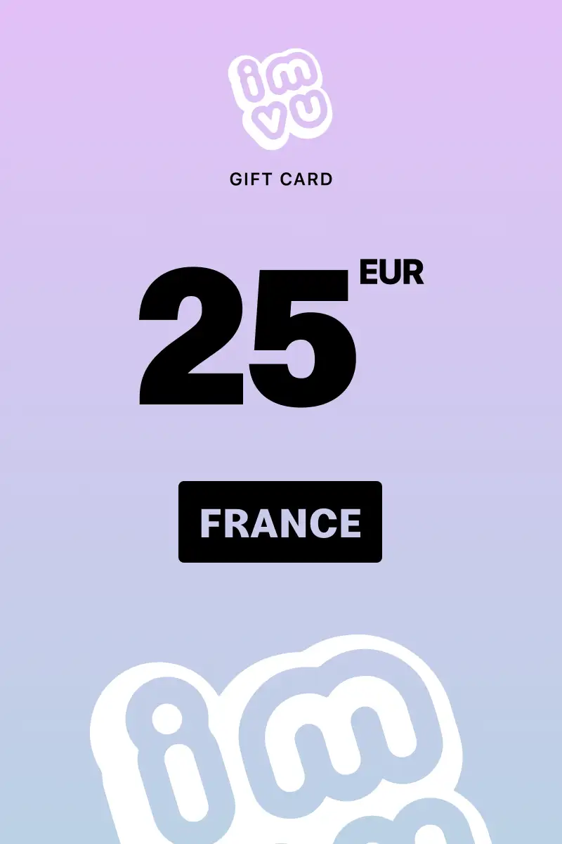 IMVU 25 EUR Gift Card (France) - Digital Key
