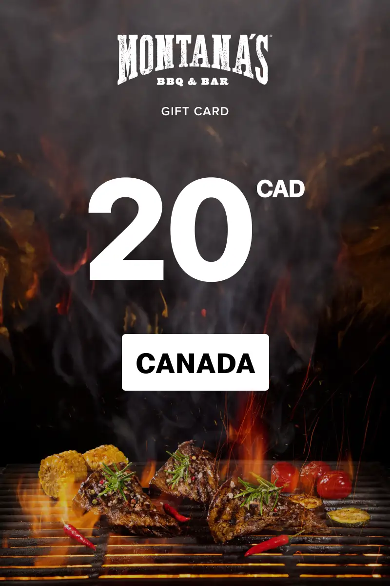 Montana's 20 CAD Gift Card (Canada) - Digital Key