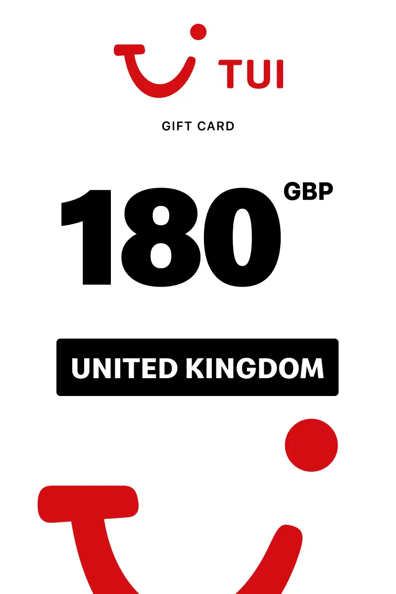 TUI Travel 180 GBP Gift Card (United Kingdom) - Digital Key