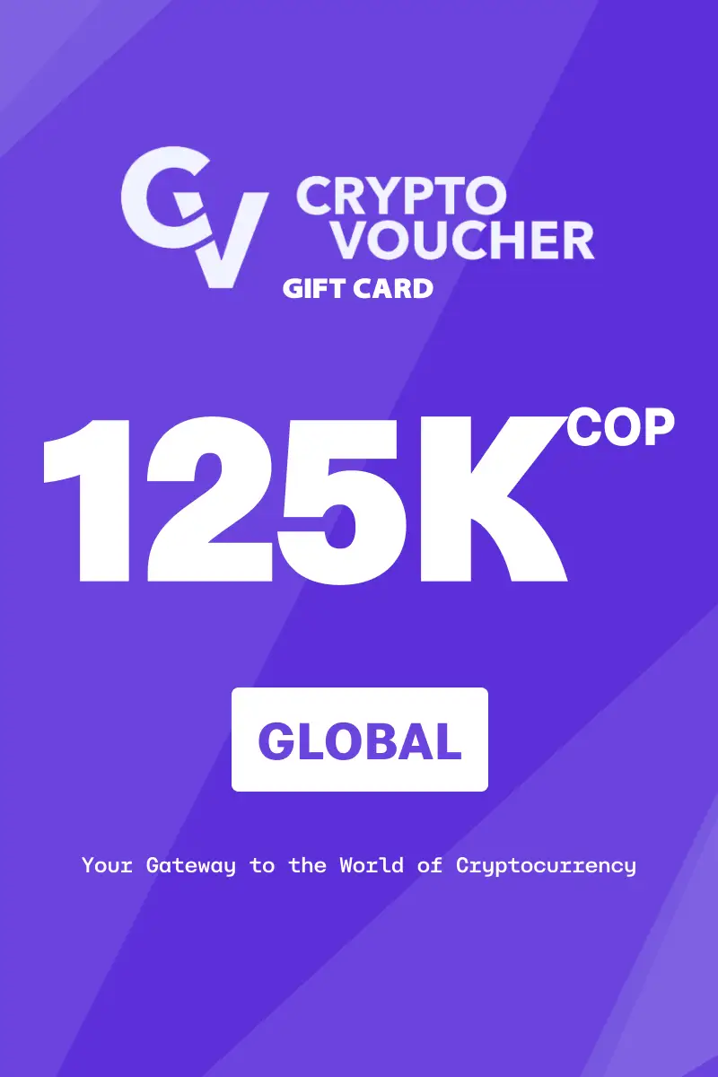 Crypto Voucher 125000 COP Gift Card (Global) - Digital Key