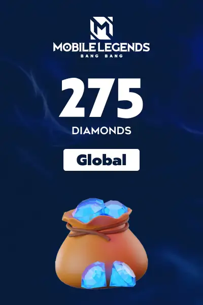 Mobile Legends - 275 Diamonds (Global) - Digital Key