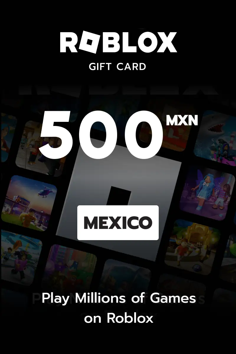 Roblox 500 MXN Gift Card (Mexico) - Digital Key