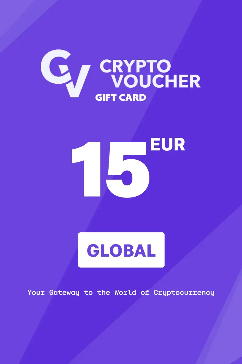 Crypto Voucher (USDC) 15 EUR Gift Card (Global) - Digital Key