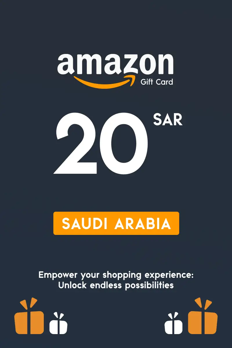 Amazon 20 SAR Gift Card (Saudi Arabia) - Digital Key