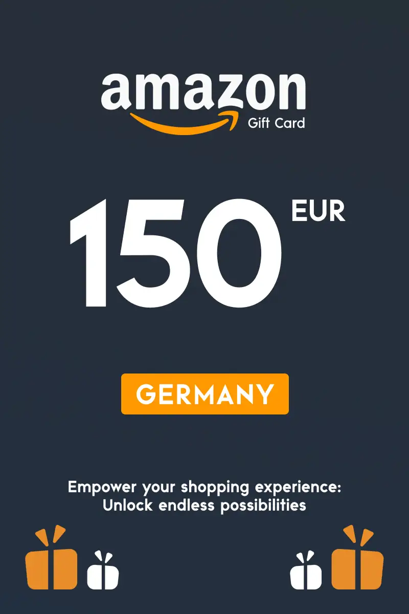 Amazon 150 EUR Gift Card (Germany) - Digital Key