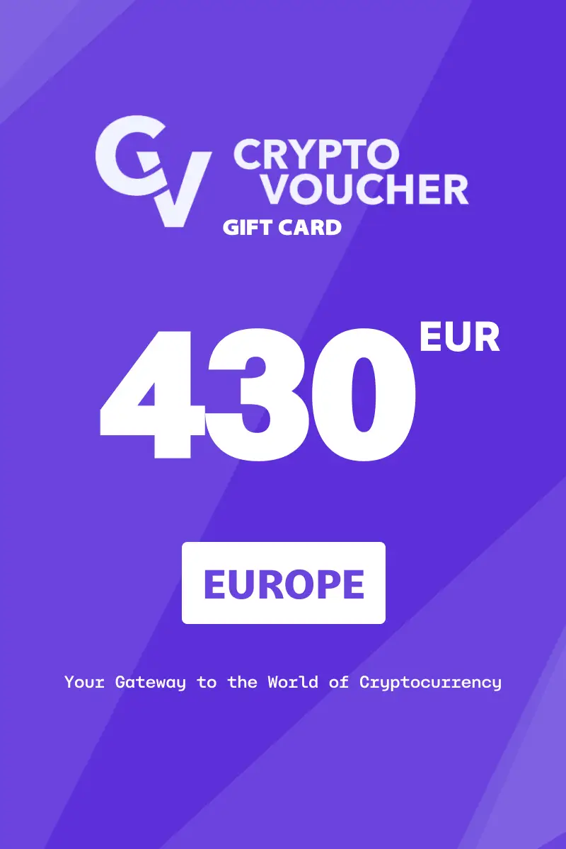 Crypto Voucher (DOGE) 430 EUR Gift Card (Europe) - Digital Key