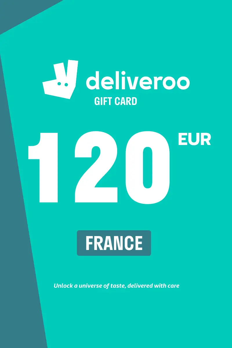Deliveroo 120 EUR Gift Card (France) - Digital Key