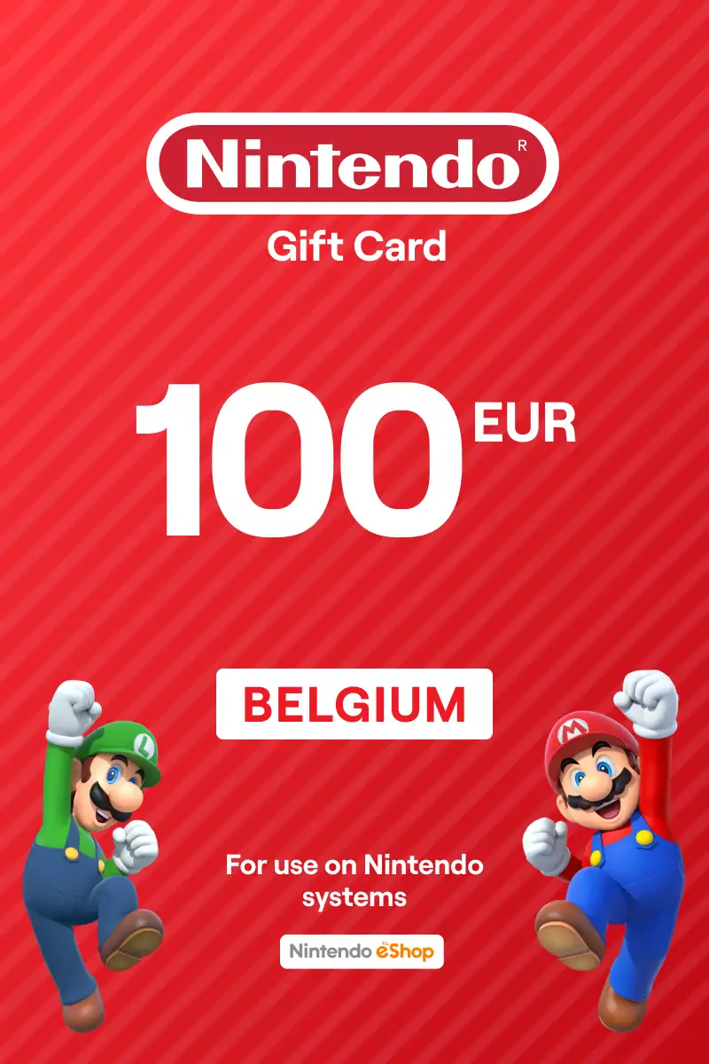 Nintendo eShop 100 EUR Gift Card (Belgium) - Digital Key