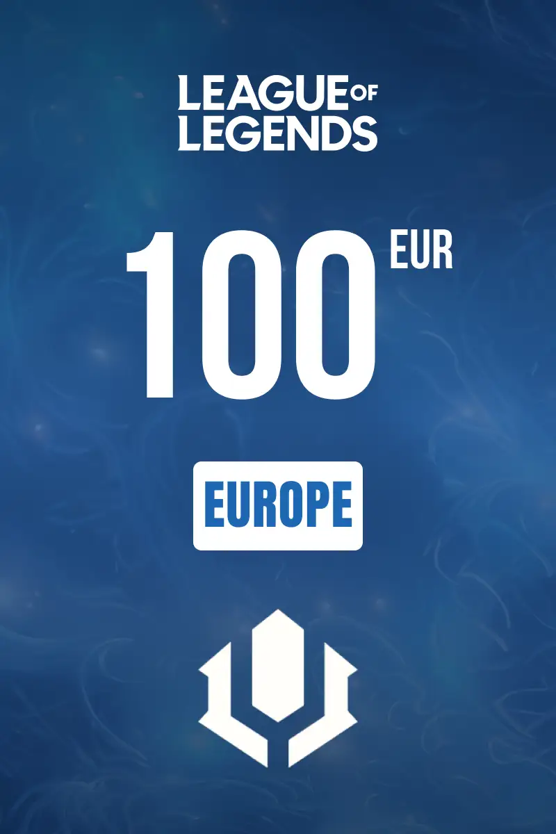 League of legends 100 EUR Gift Card (Europe) - Digital Key