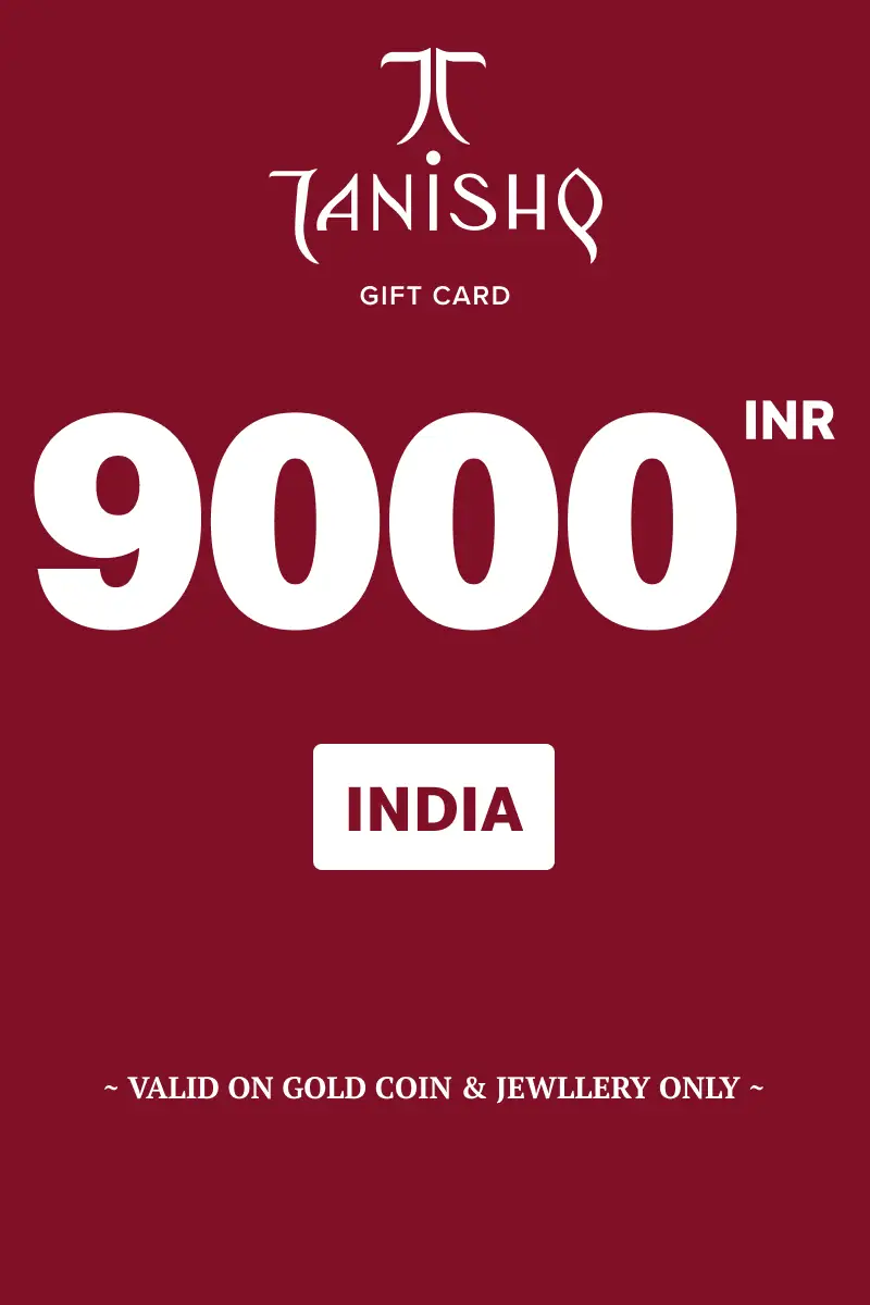 Tanishq Gold Coin 9000 INR Gift Card (India) - Digital Key