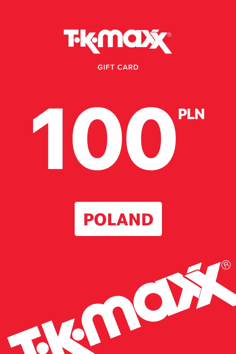 TK Maxx 100 PLN Gift Card (Poland) - Digital Key