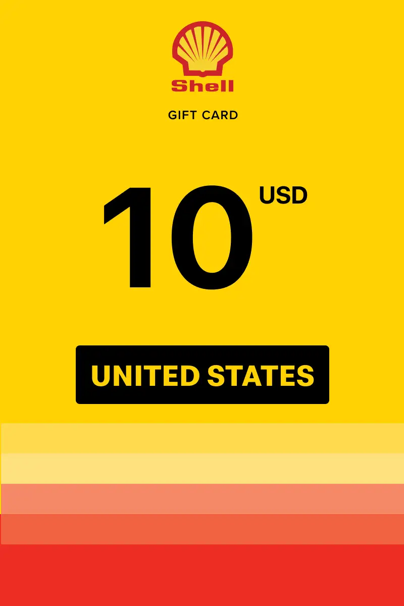 Shell 10 USD Gift Card (United States) - Digital Key