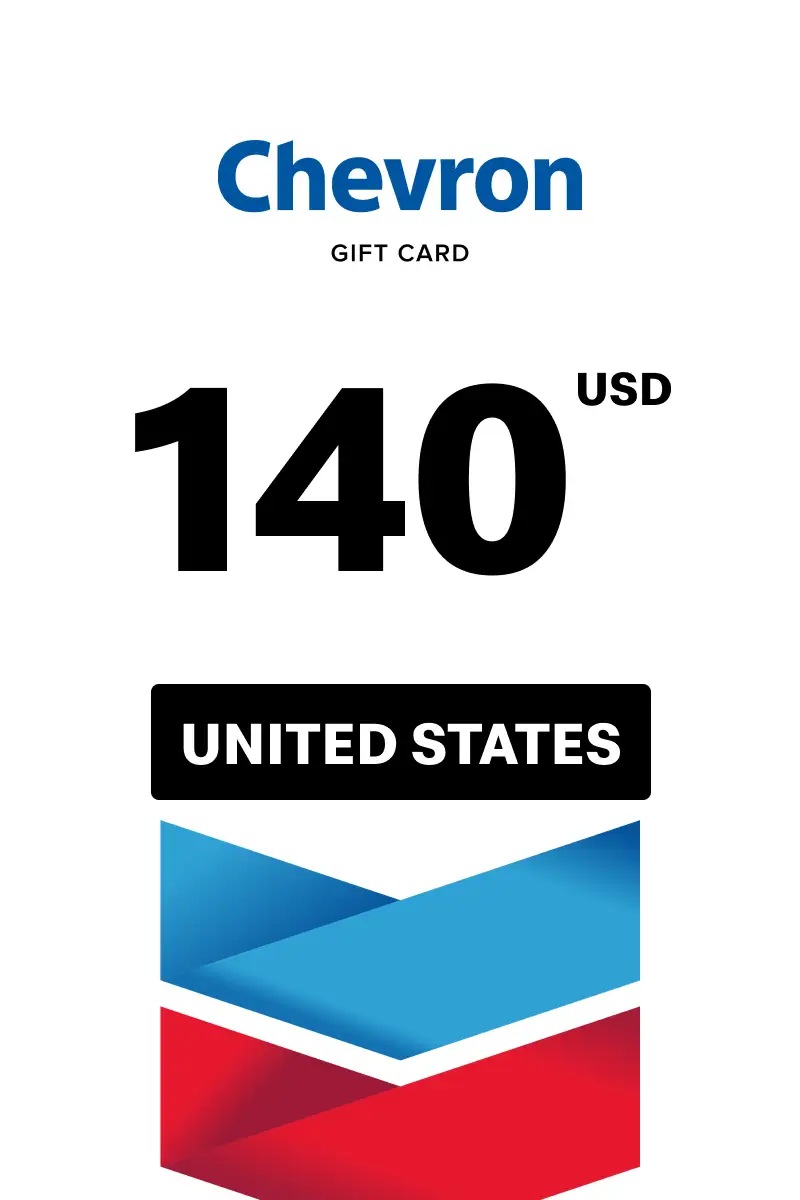 Chevron 140 USD Gift Card (United States) - Digital Key