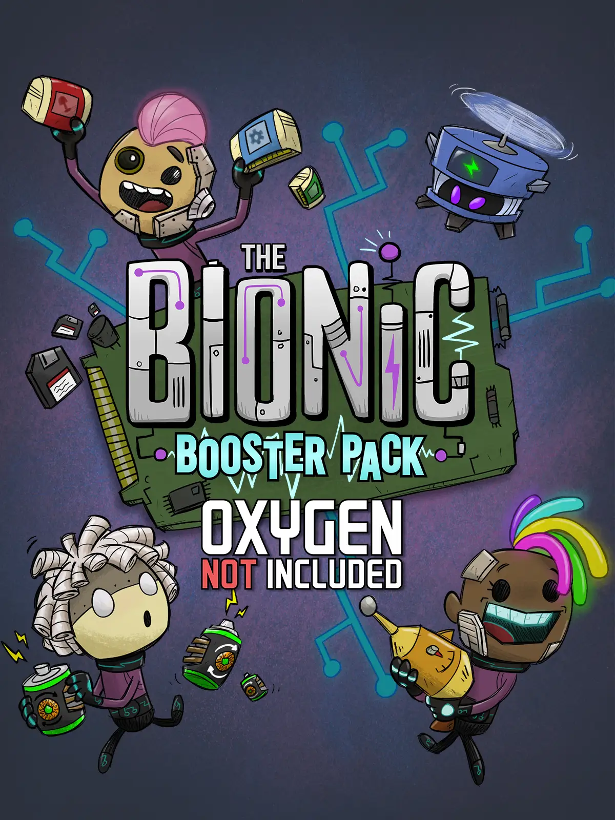 Oxygen Not Included - The Bionic Booster Pack DLC (Global) (PC / Mac / Linux) - Steam Gift