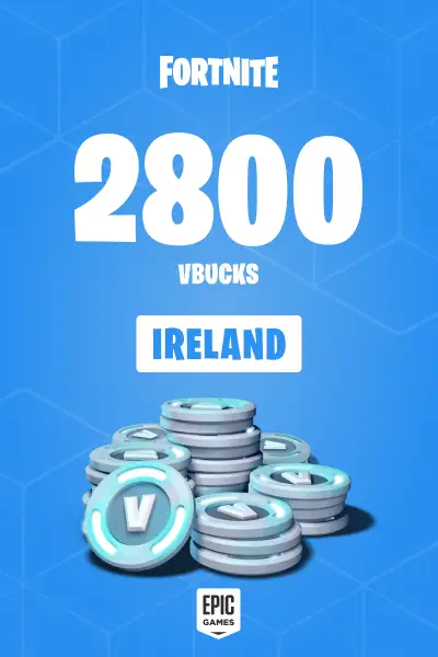 Fortnite - 2800 V-Bucks Card (Ireland) - Digital Key