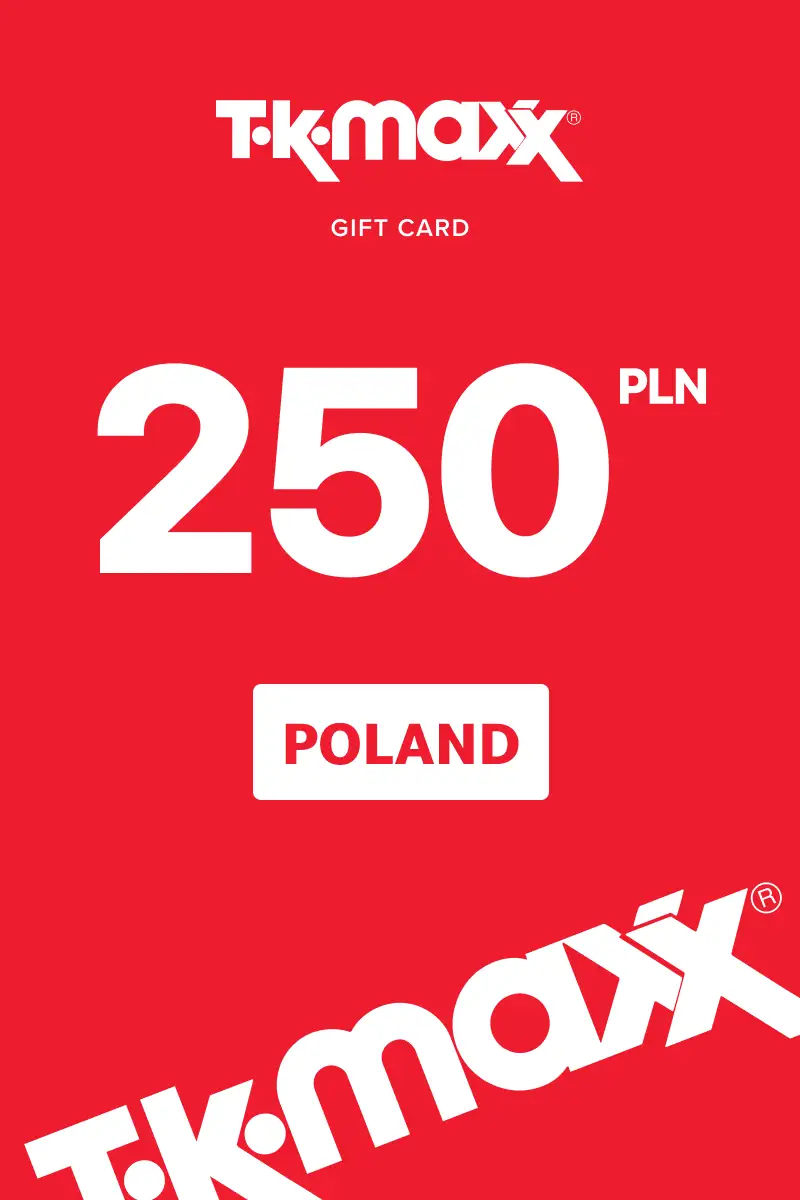 TK Maxx 250 PLN Gift Card (Poland) - Digital Key