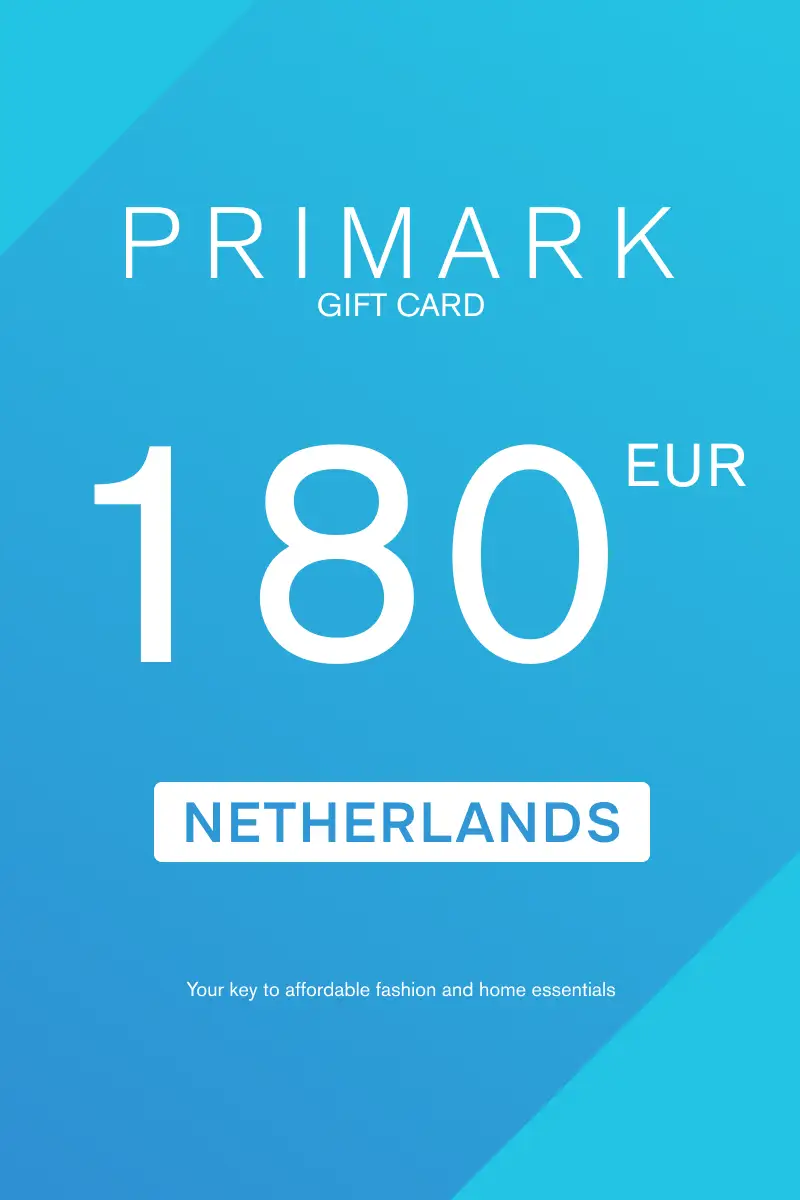 Primark 180 EUR Gift Card (Netherlands) - Digital Key