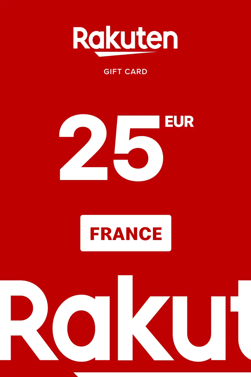 Rakuten Kobo 25 EUR Gift Card (France) - Digital Key