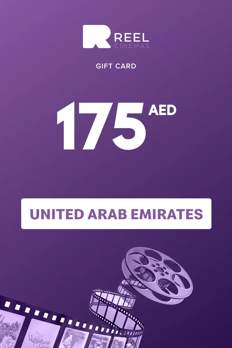 Reel Cinema 175 AED Gift Card (United Arab Emirates) - Digital Key