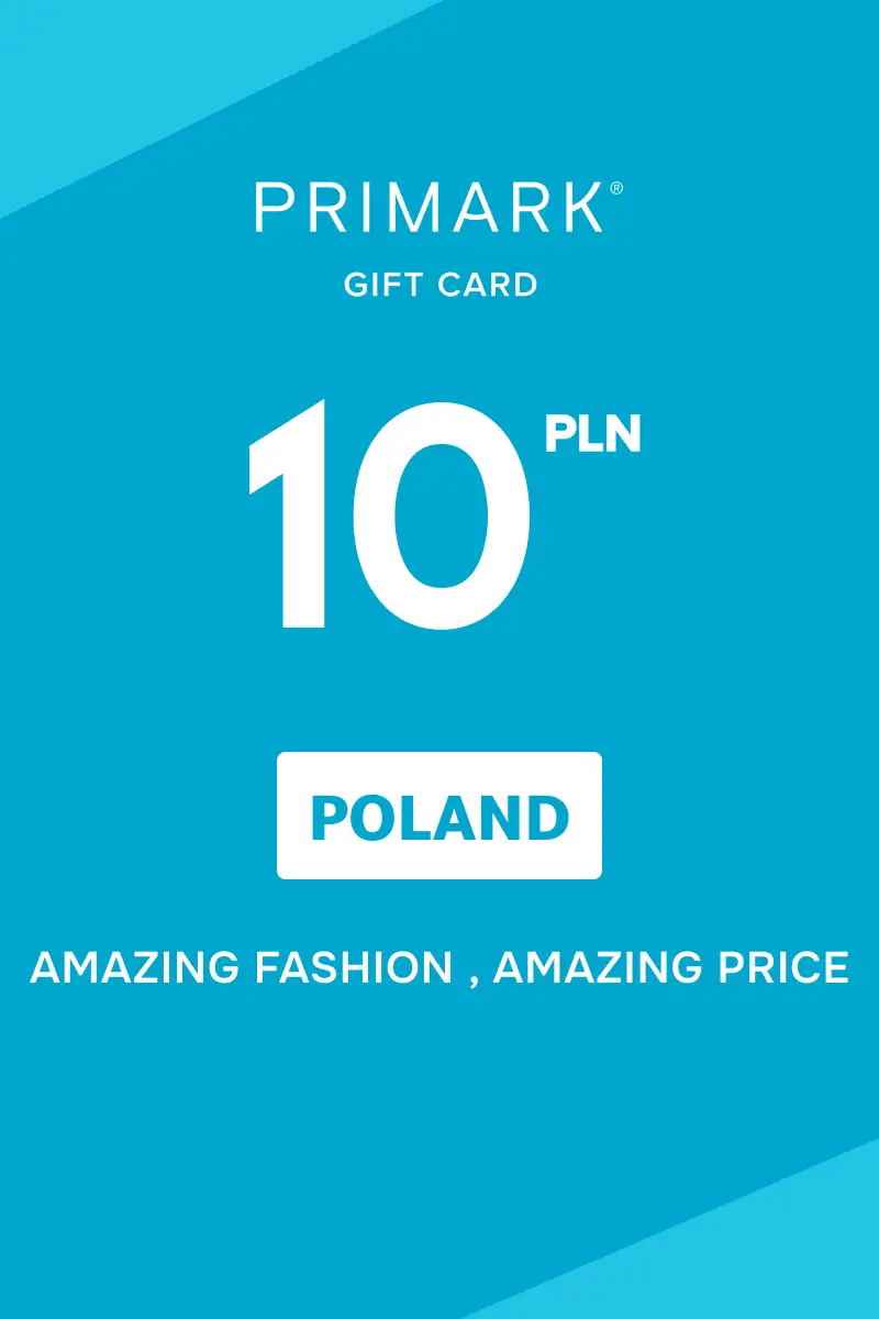 Primark 10 PLN Gift Card (Poland) - Digital Key