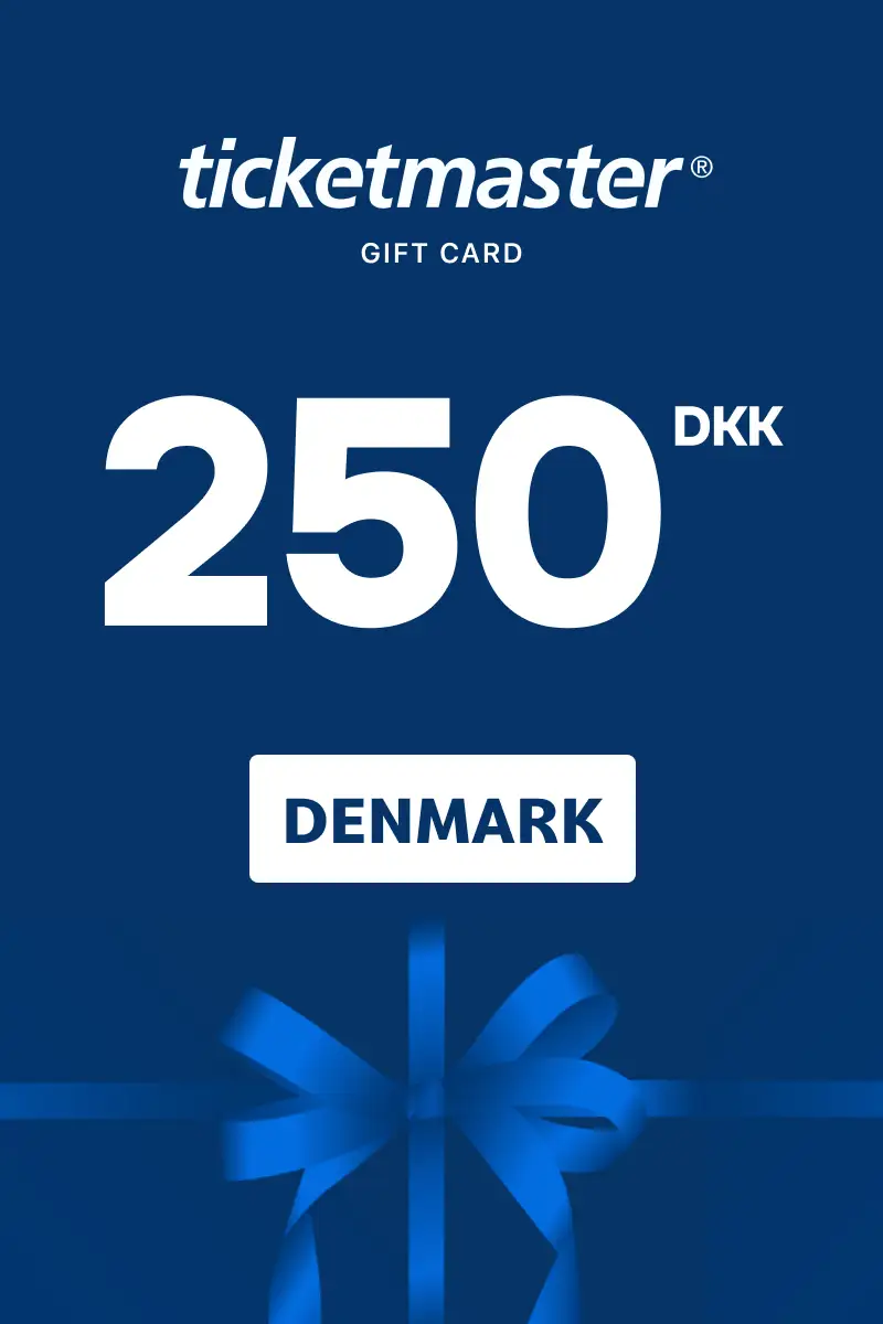 Ticketmaster 250 DKK Gift Card (Denmark) - Digital Key