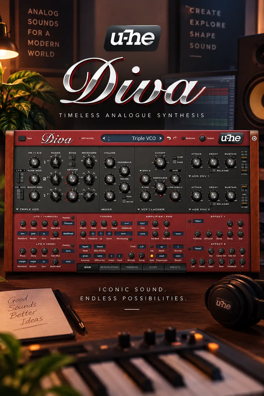 u-he Diva (Global) (PC) - Official Website - Digital Key
