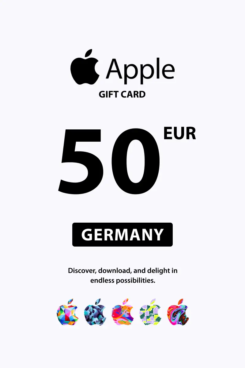 Apple 50 EUR Gift Card (Germany) - Digital Key