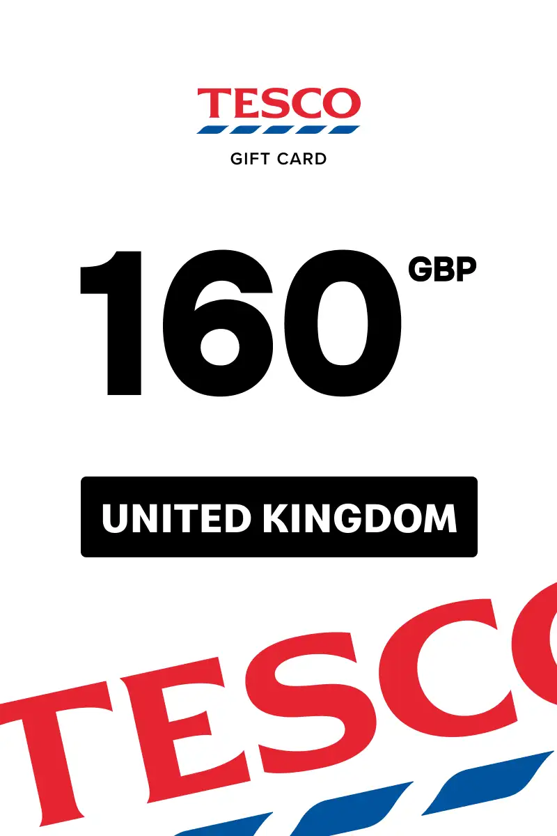 Tesco 160 GBP Gift Card (United Kingdom) - Digital Key