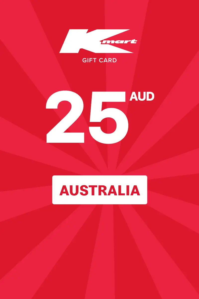 Kmart 25 AUD Gift Card (Australia) - Digital Key