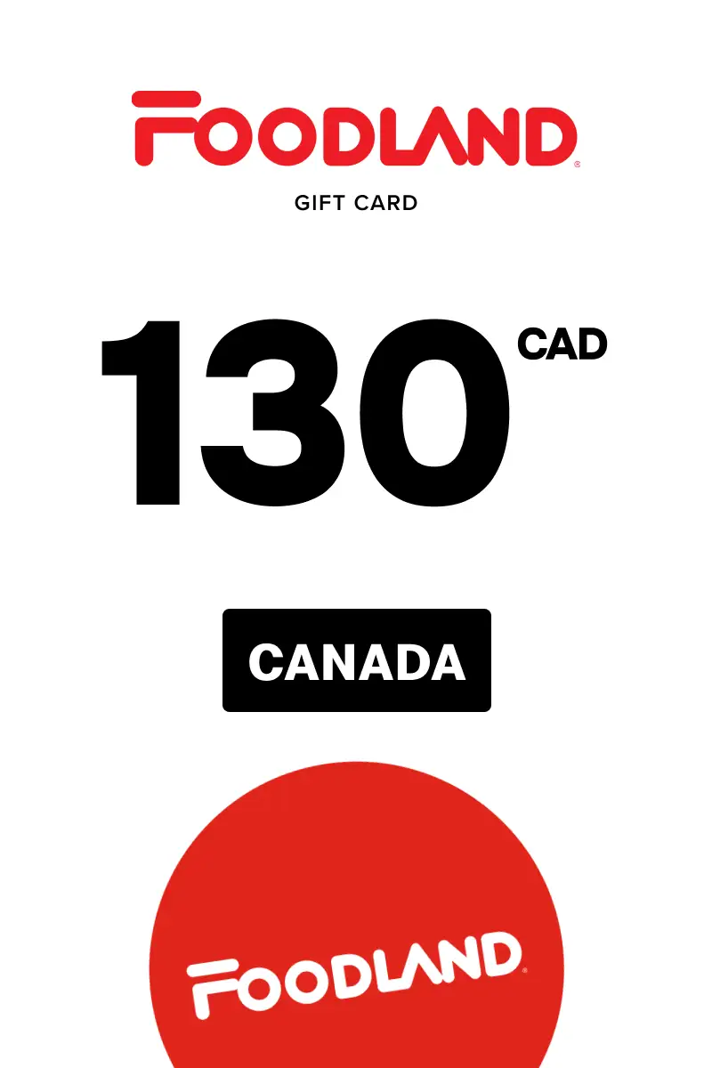 Foodland 130 CAD Gift Card (Canada) - Digital Key
