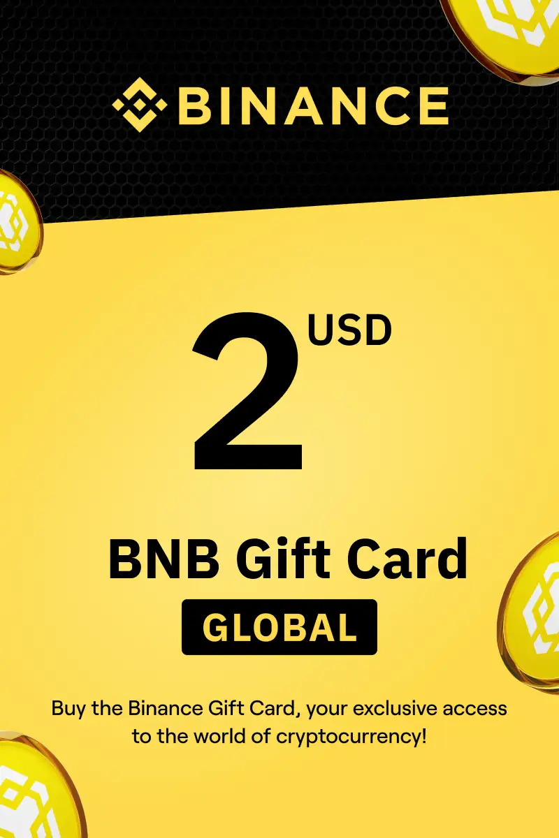 Binance (BNB) 2 USD Gift Card (Global) - Digital Key