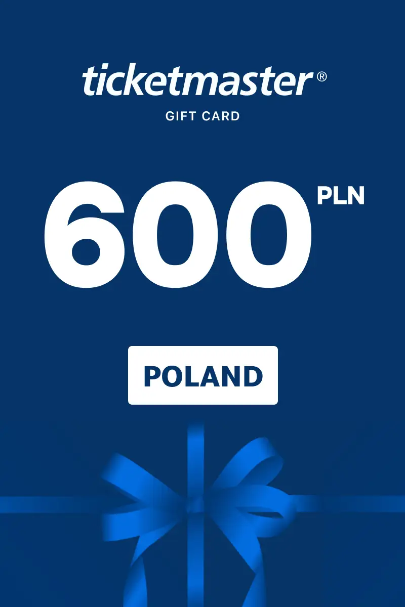 Ticketmaster 600 PLN Gift Card (Poland) - Digital Key